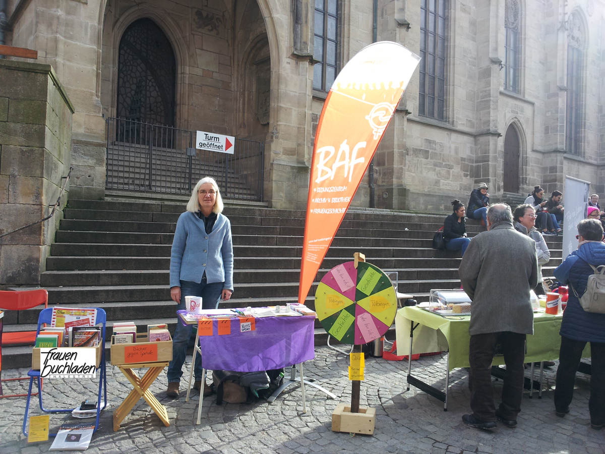 baf e.V. mit Stand am Internationalen Frauentag 2017