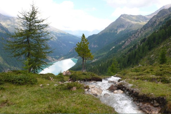 Martelltal mit dem Stausee