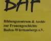 baf Plakat Herzlich willkommen