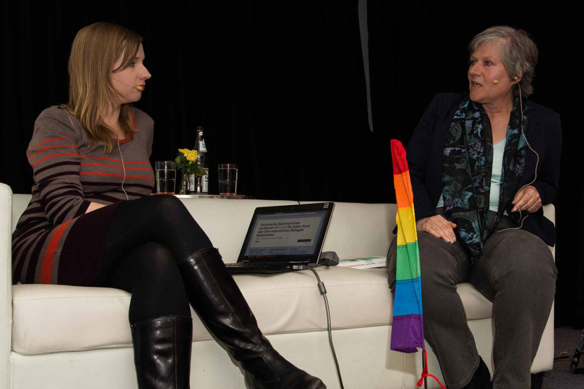 Anne Wizorek und Susanne Maurer diskutierten über den Feminismus von heute.