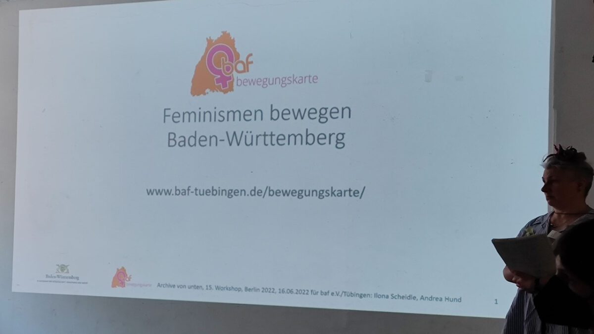 baf e.V. präsentierte die baf-Bewegungskarte