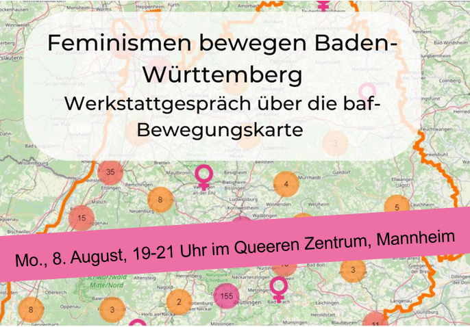 Projektvorstellung „Feminismen bewegen Baden-Württemberg“