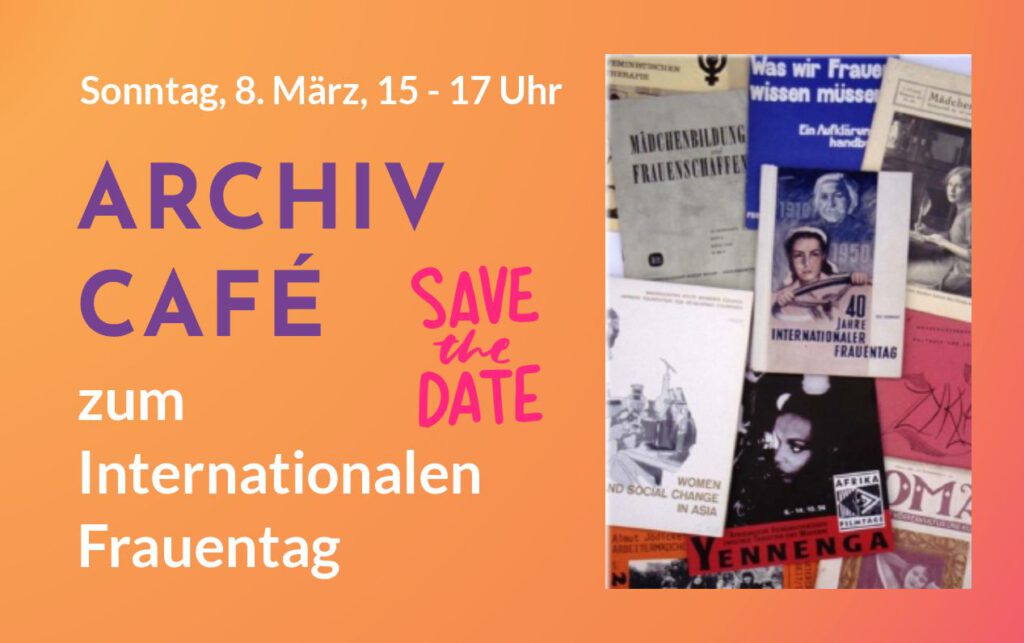 Einladung zum Archivcafé